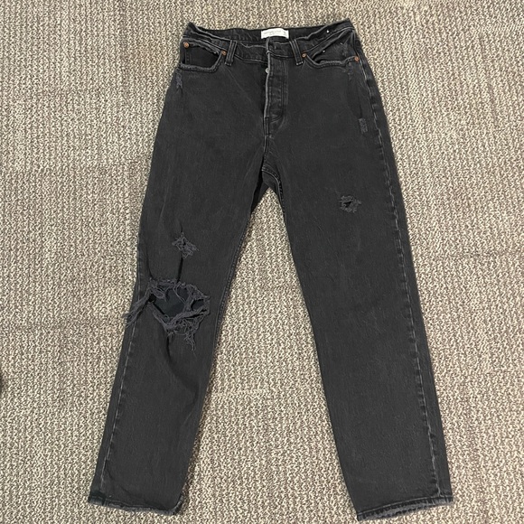 Abercrombie & Fitch Denim - high rise jeans